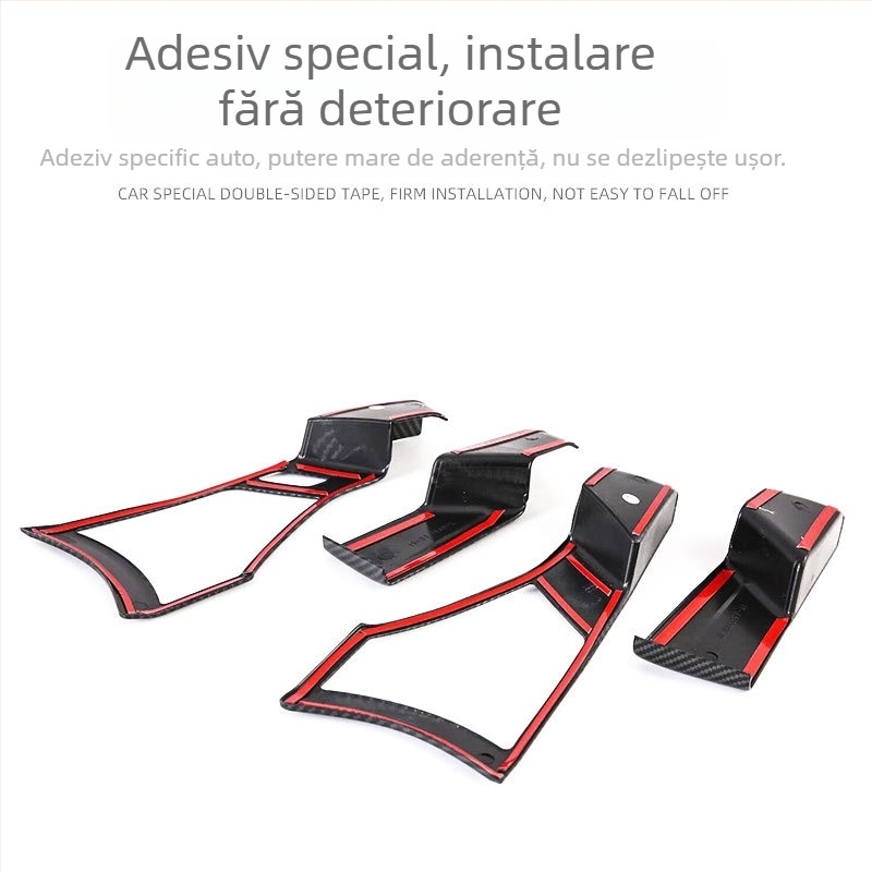 Mazda 3 2019 Interior: Suport pentru cupe în consola centrală, Ramă a schimbătorului, Ramă a ventilației din spate, ABS