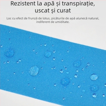 Li Ning Patch muscular Kinezio pentru baschet – Bandă autoadezivă din bumbac pentru mușchi, părți protejate: palme, încheieturi, cap, talie, coate, gambe, umăr, genunchi, gleznă