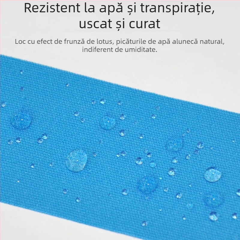 Li Ning Patch muscular Kinezio pentru baschet – Bandă autoadezivă din bumbac pentru mușchi, părți protejate: palme, încheieturi, cap, talie, coate, gambe, umăr, genunchi, gleznă