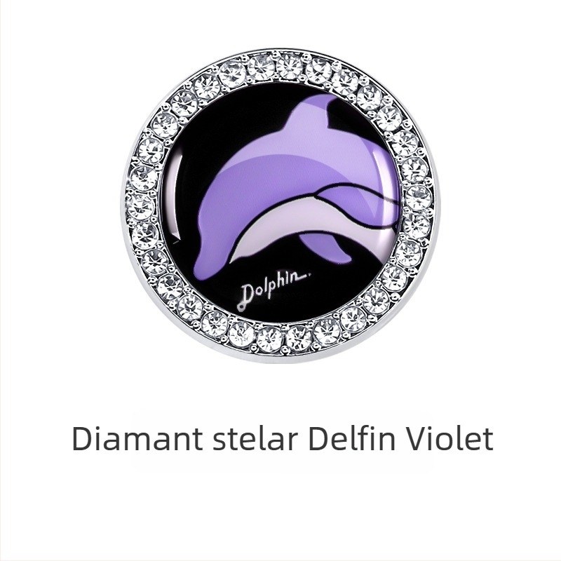 Capac protecție pentru butonul de pornire al mașinii, compatibil universal, din aliaj de zinc, autocolant decorativ cu cristale