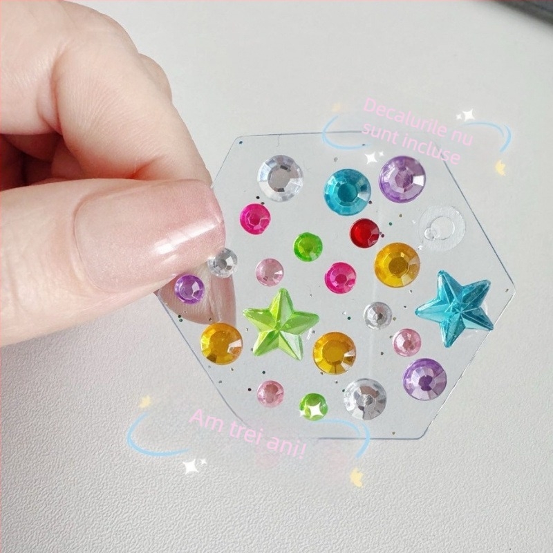 Autocolante 3D în stil japonez cu personaje de desene animate pentru decorarea carcasei telefonului, fabricate manual, design minimalist