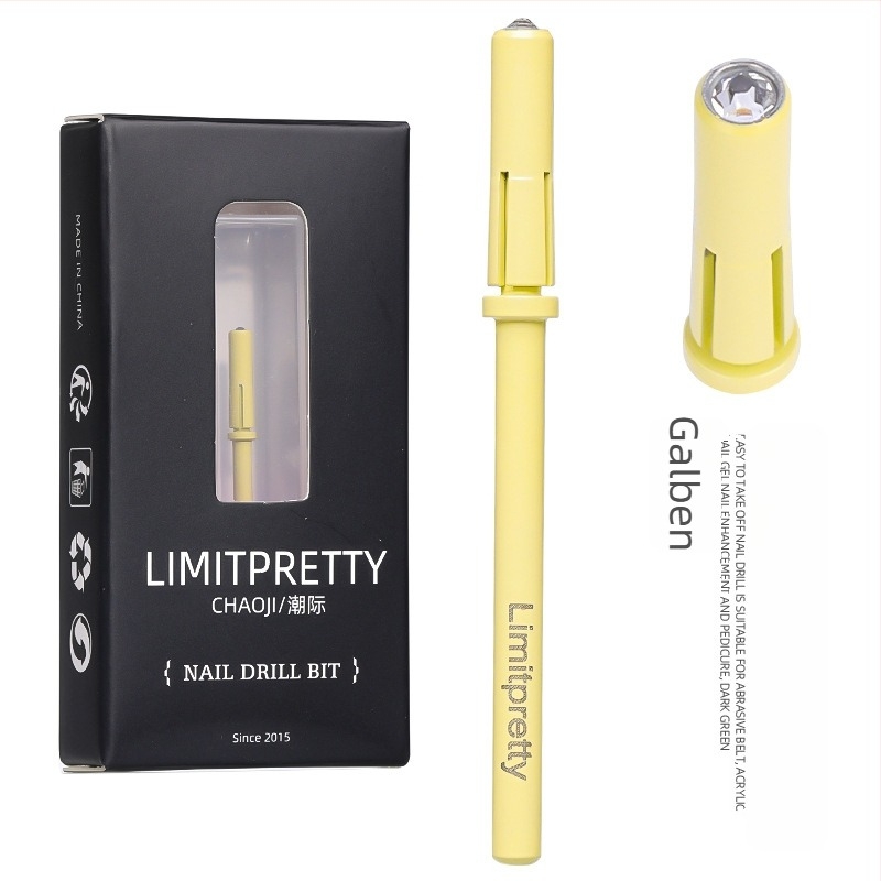 Instrument de șlefuire a suprafeței unghiilor – oțel inox, cap de freză, pentru salon de manichiură