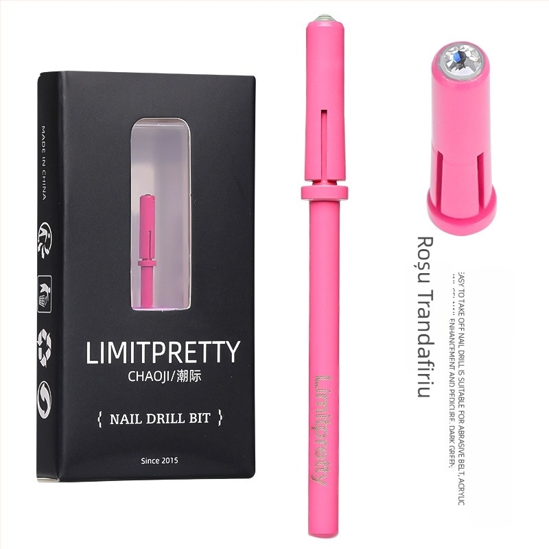 Instrument de șlefuire a suprafeței unghiilor – oțel inox, cap de freză, pentru salon de manichiură