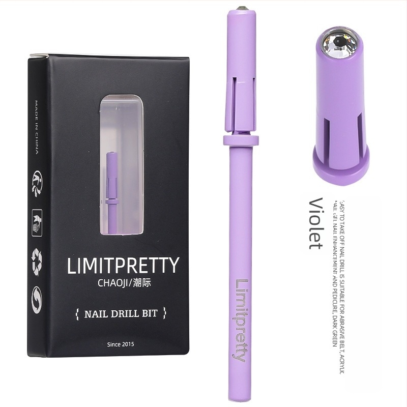 Instrument de șlefuire a suprafeței unghiilor – oțel inox, cap de freză, pentru salon de manichiură