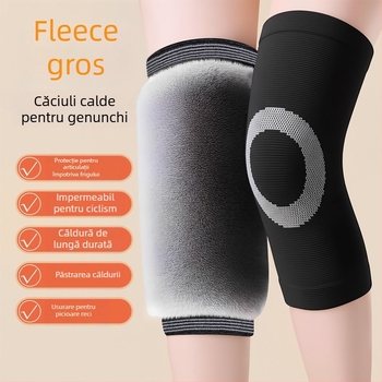 Genunchiere cu grafen anti-alunecare, încălzire de 6 ore, poliester, potrivite pentru alergare și fitness