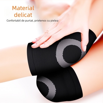 Genunchiere cu grafen anti-alunecare, încălzire de 6 ore, poliester, potrivite pentru alergare și fitness