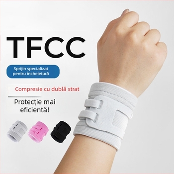 Orteză de încheietură TFCC – fixare a tecii tendonului, bandă de nylon pentru tenis și badminton