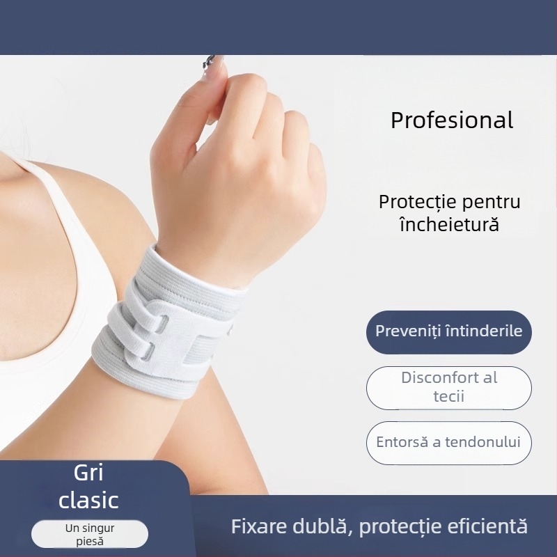 Orteză de încheietură TFCC – fixare a tecii tendonului, bandă de nylon pentru tenis și badminton