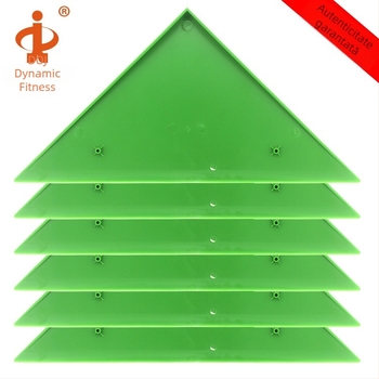 Accesorii pentru masă de fotbal DDJ/Dongdongjian, margine triunghiulară 5529, 8 poli, HIPS, turnare prin injecție, rezistent la decolorare