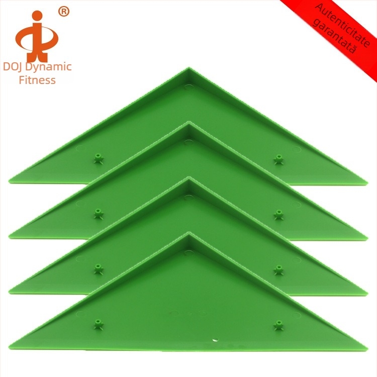 Accesorii pentru masă de fotbal DDJ/Dongdongjian, margine triunghiulară 5529, 8 poli, HIPS, turnare prin injecție, rezistent la decolorare