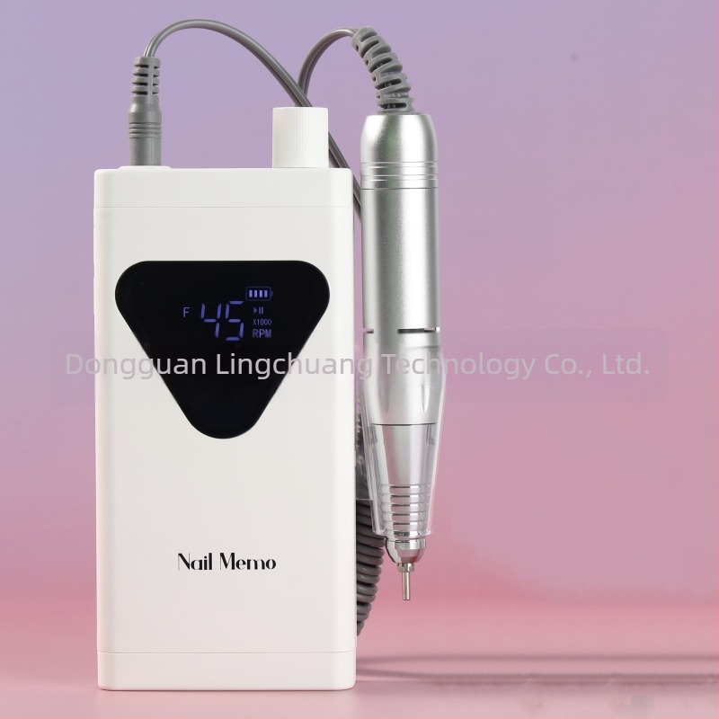 Mașină electrică mică de pilire a unghiilor pentru îndepărtarea pielii moarte, unelte profesionale de manichiură, model 02, marcă autohtonă.