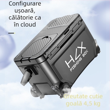 Cutie de pescuit 3600 cu turn lateral – ultra-ușoară, set complet, ABS, îngroșat, multifuncțional; Brand Fairy in the painting; Capacitate 32-45; Origine Zhejiang