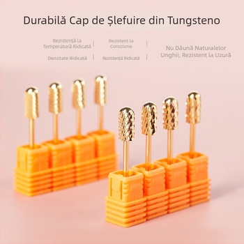 Poshman cap de șlefuire pentru unghii – exfoliere și pre-tratare, accesorii pentru bormașină electrică pentru manichiură