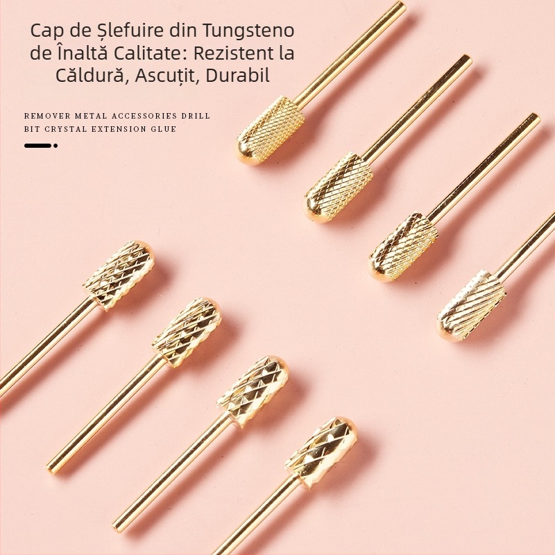 Poshman cap de șlefuire pentru unghii – exfoliere și pre-tratare, accesorii pentru bormașină electrică pentru manichiură