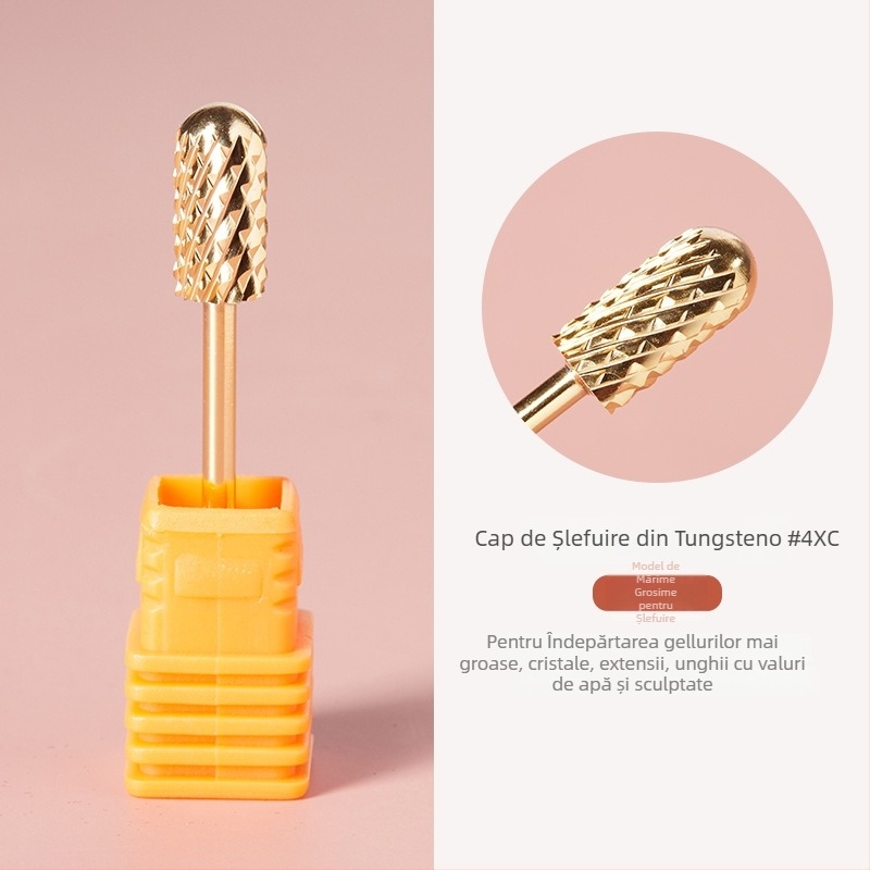 Poshman cap de șlefuire pentru unghii – exfoliere și pre-tratare, accesorii pentru bormașină electrică pentru manichiură