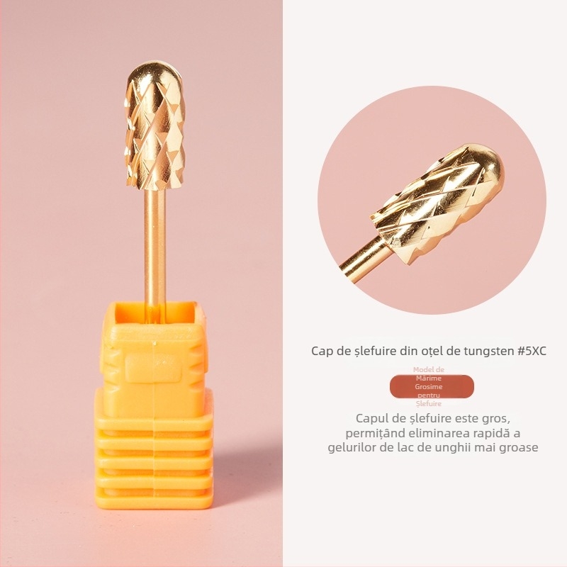 Poshman cap de șlefuire pentru unghii – exfoliere și pre-tratare, accesorii pentru bormașină electrică pentru manichiură