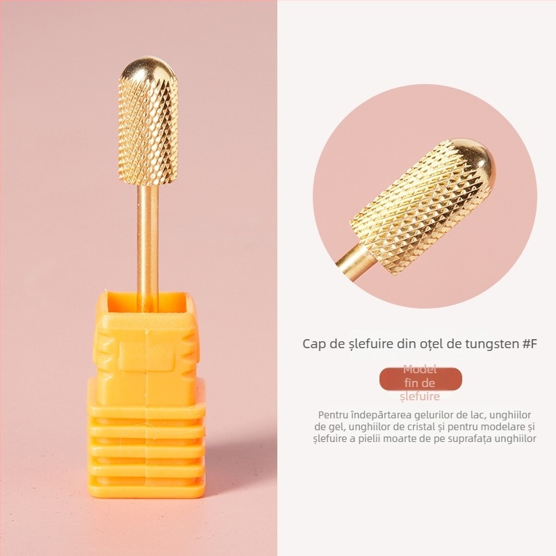 Poshman cap de șlefuire pentru unghii – exfoliere și pre-tratare, accesorii pentru bormașină electrică pentru manichiură