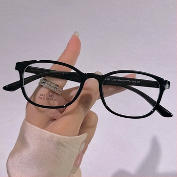 Chuan Baoxi ochelari presbiopie, ramă TR90 completă, formă ovală, lentile PC, Primăvara 2026