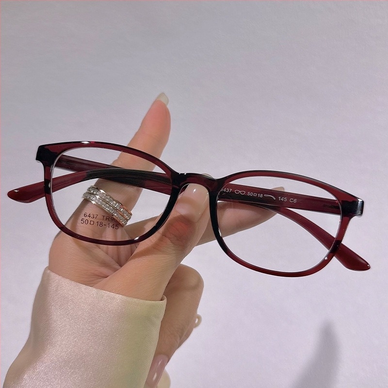 Chuan Baoxi ochelari presbiopie, ramă TR90 completă, formă ovală, lentile PC, Primăvara 2026