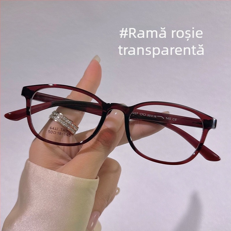 Chuan Baoxi ochelari presbiopie, ramă TR90 completă, formă ovală, lentile PC, Primăvara 2026