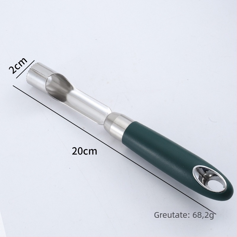 Set de ustensile de bucătărie din oțel inoxidabil 304: lingură pentru fructe, tel pentru ouă, cuțit de decojit, îndepărtător de solzi de pește, deschizător de sticle