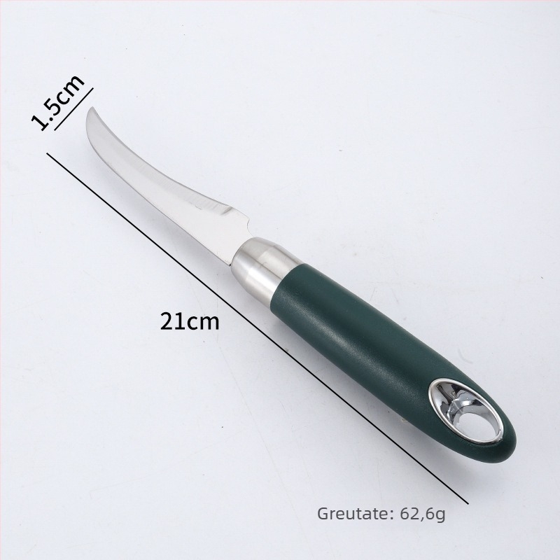 Set de ustensile de bucătărie din oțel inoxidabil 304: lingură pentru fructe, tel pentru ouă, cuțit de decojit, îndepărtător de solzi de pește, deschizător de sticle