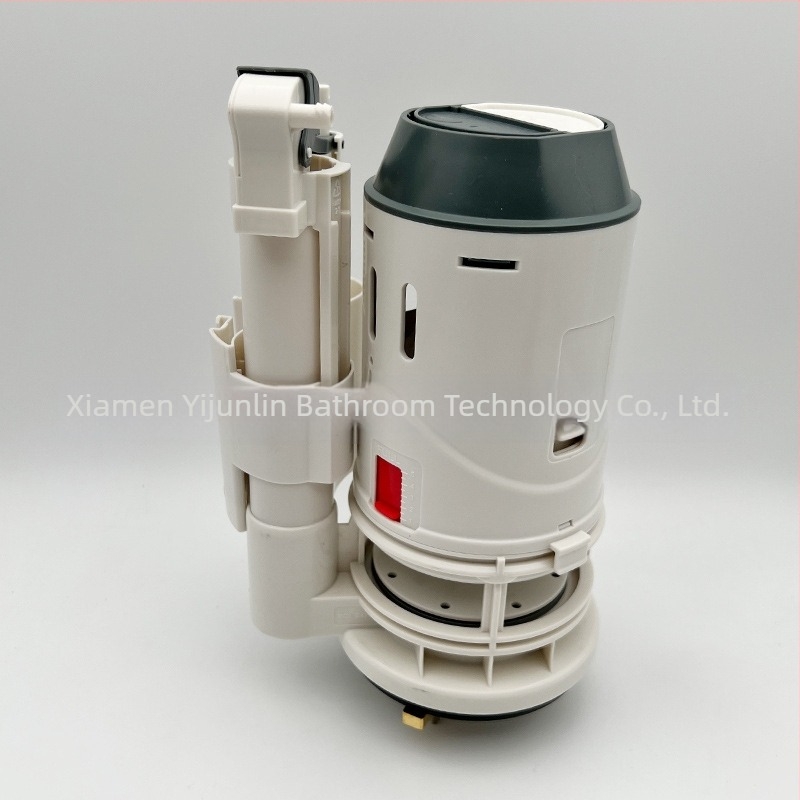 Valvă de spălare pentru toaletă cu buton dublu, universal, asamblare, stil modern, Yi junlin