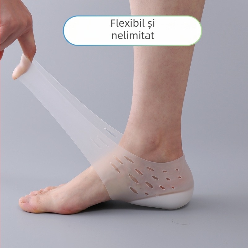 Talpă invizibilă de ridicare cu acoperire a calcâiului — SEBS, Yi er gao, Pernă pentru călcâi, Unisex