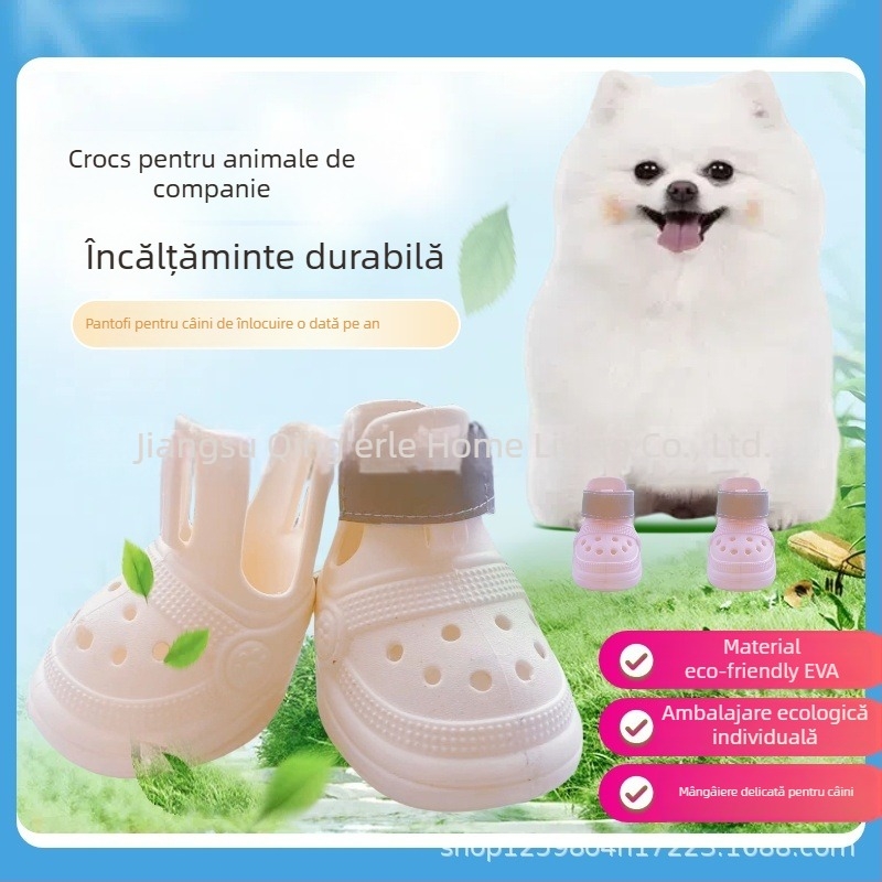 Pantofi pentru câini EVA – Impermeabili, Antiderapanti, Păstrează căldura, Rezistenți la uzură (Material: EVA; Impermeabili; Antiderapanti; Păstrează căldura; Rezistenți la uzură)