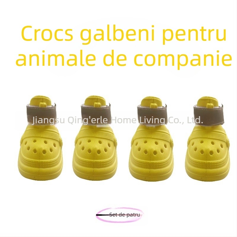 Pantofi pentru câini EVA – Impermeabili, Antiderapanti, Păstrează căldura, Rezistenți la uzură (Material: EVA; Impermeabili; Antiderapanti; Păstrează căldura; Rezistenți la uzură)