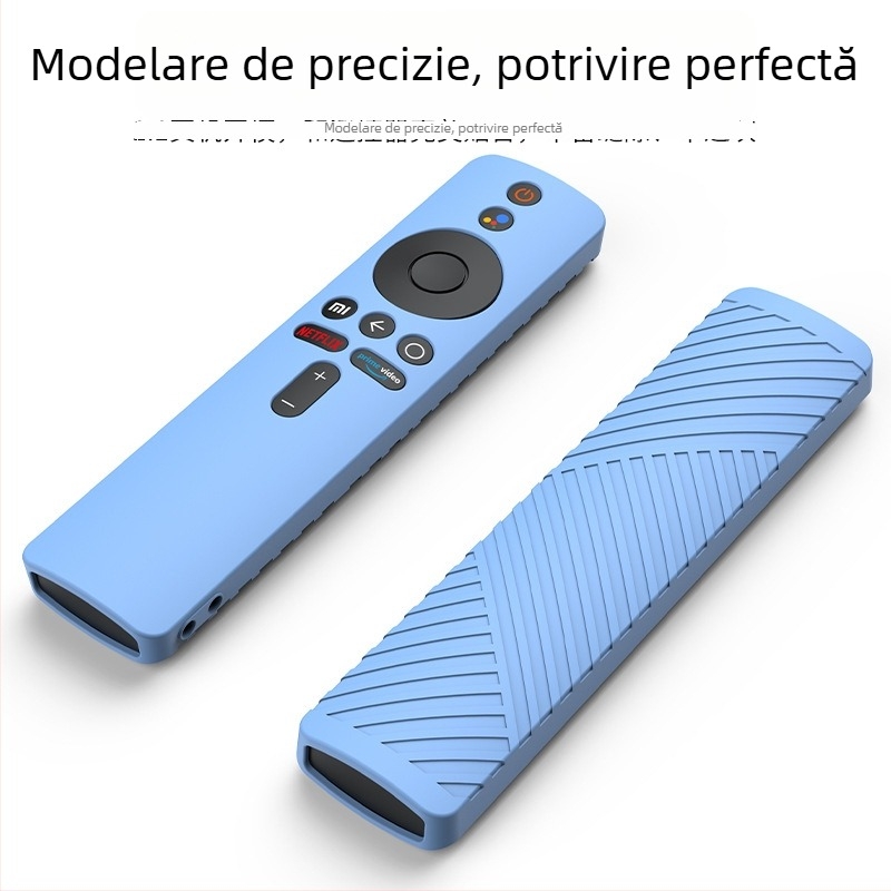 Carcasă de silicon pentru telecomandă Xiaomi Mi Box S — protecție la praf, protecție la cădere, stil minimalist, personalizabil