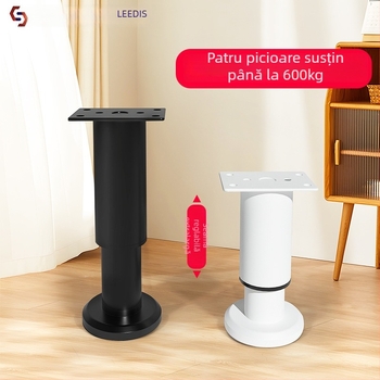 Picioare de sprijin reglabile pentru mobilier – telescopic, oțel laminat la rece, sufragerie
