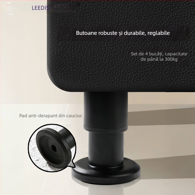 Picioare de sprijin reglabile pentru mobilier – telescopic, oțel laminat la rece, sufragerie