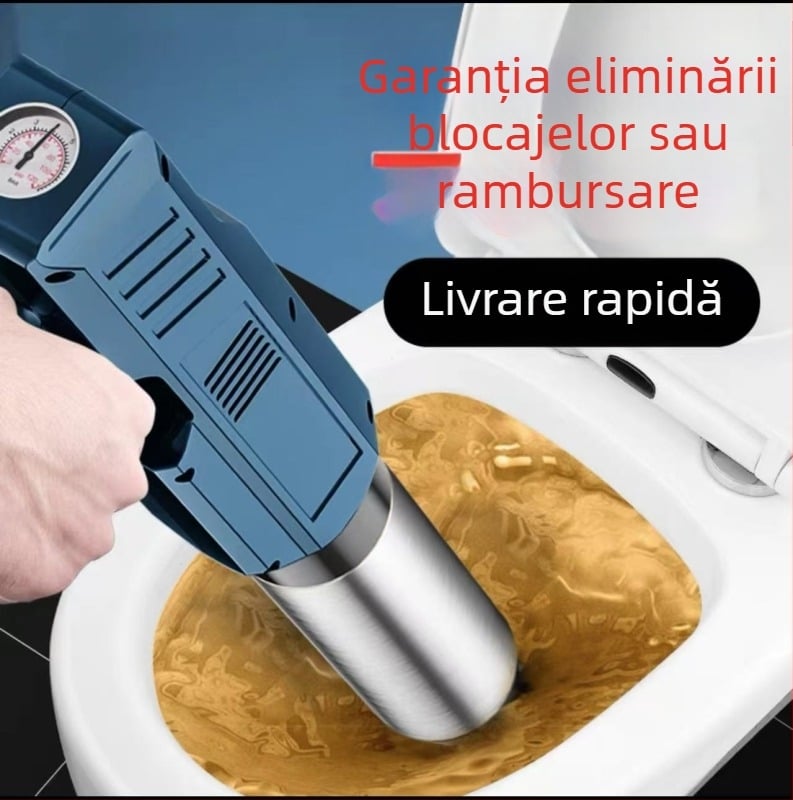 Deblocator electric pentru toaletă și țevi – PVC, marcă YY