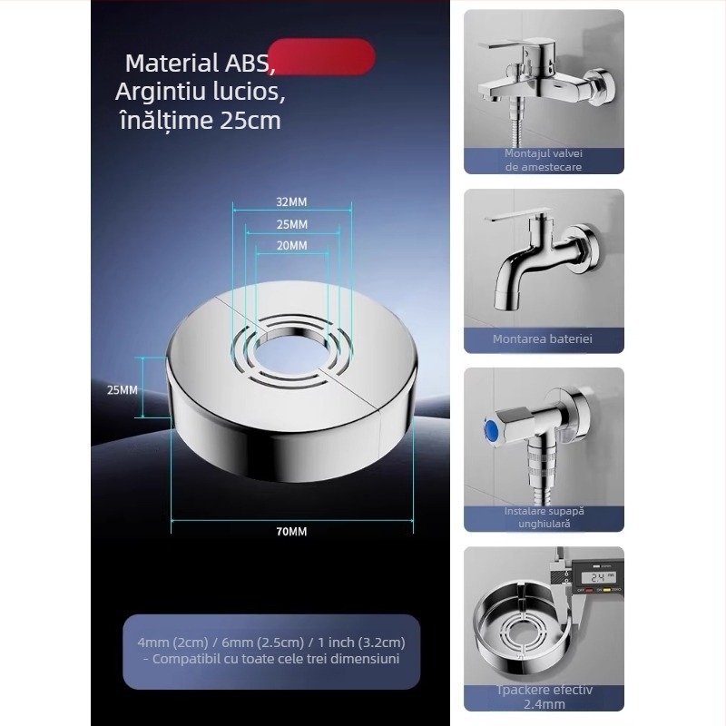 Accesoriu pentru duș – ABS, brand Yipin Impression, model YPZHZSG-01, pentru duș, stil minimalist modern