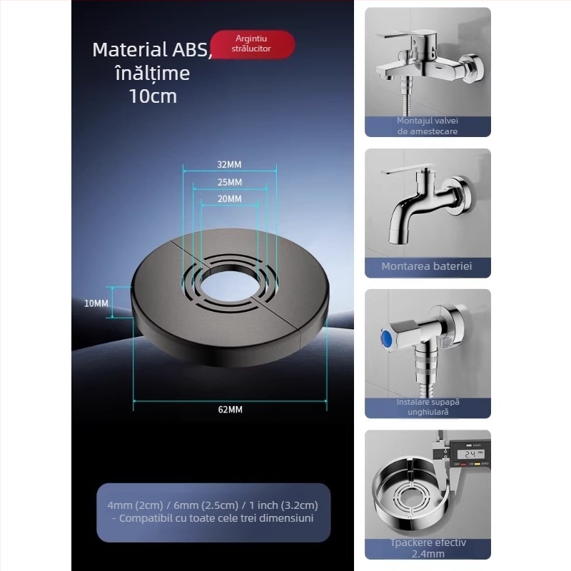 Accesoriu pentru duș – ABS, brand Yipin Impression, model YPZHZSG-01, pentru duș, stil minimalist modern