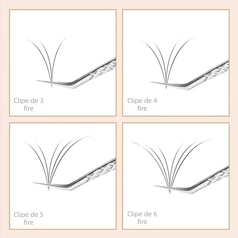 Clește pentru gene false – precizie înaltă pentru grafting, design cu plasă încrucișată și clips pentru sprâncene