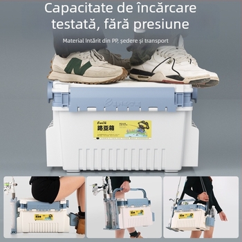 Cutie Antel pentru pescuit – depozitare multifuncțională pentru năluci și accesorii, material PP, capacitate 9–12