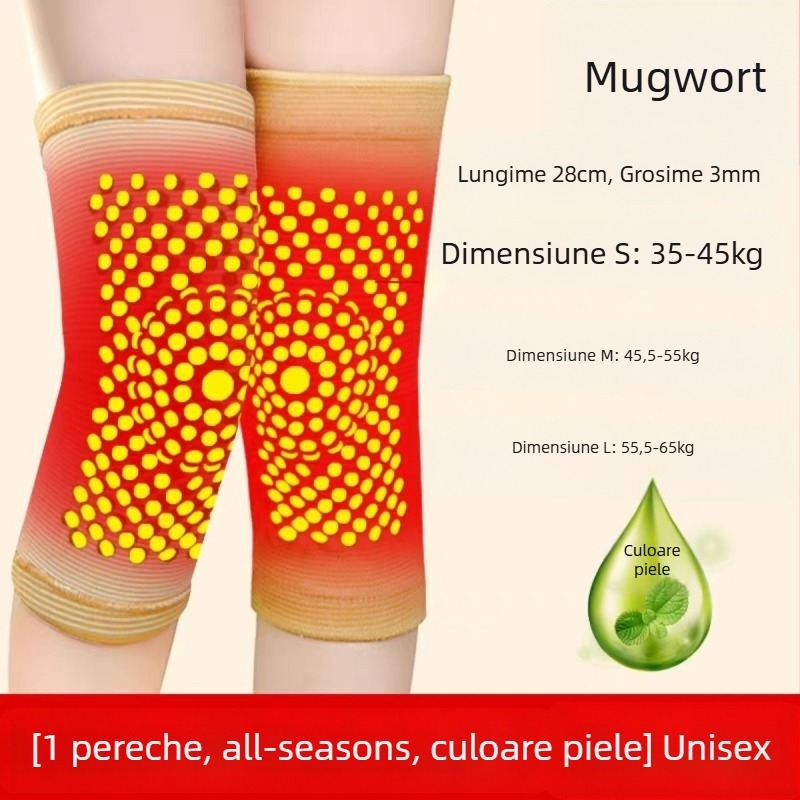 Genunchiere cu încălzire automată, din poliester, pentru utilizare generală și fotbal