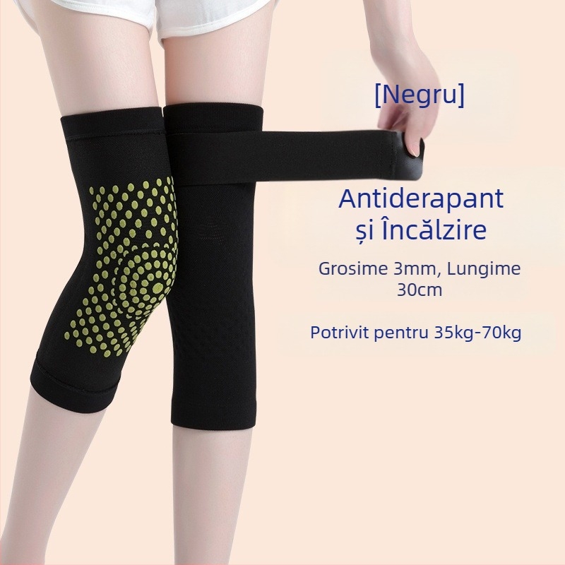 Genunchiere cu încălzire automată, din poliester, pentru utilizare generală și fotbal