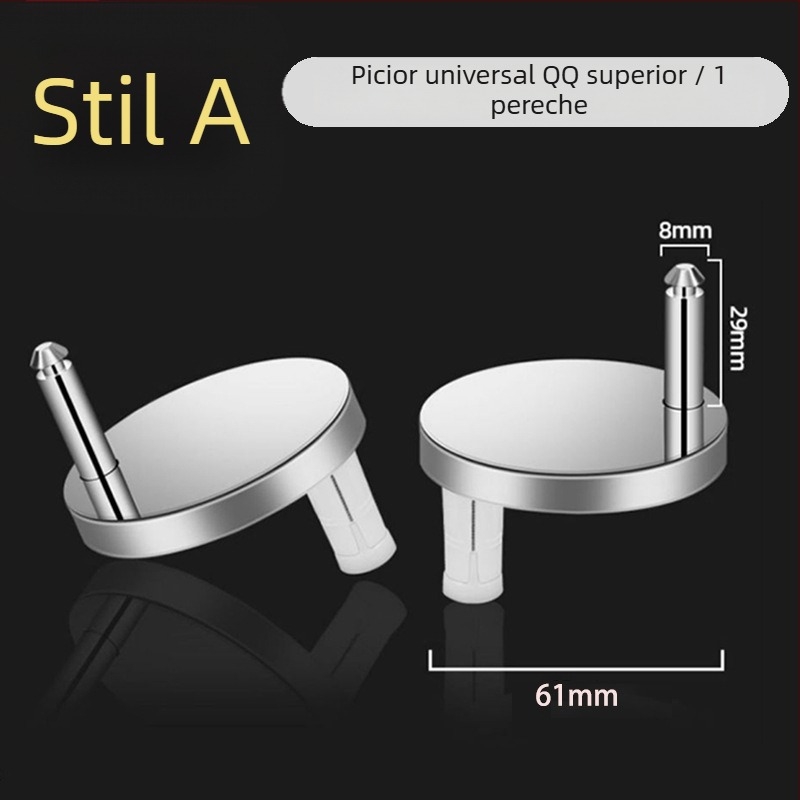 Șuruburi de fixare pentru capacul de toaletă și șuruburi de expansiune, accesorii universale pentru capac