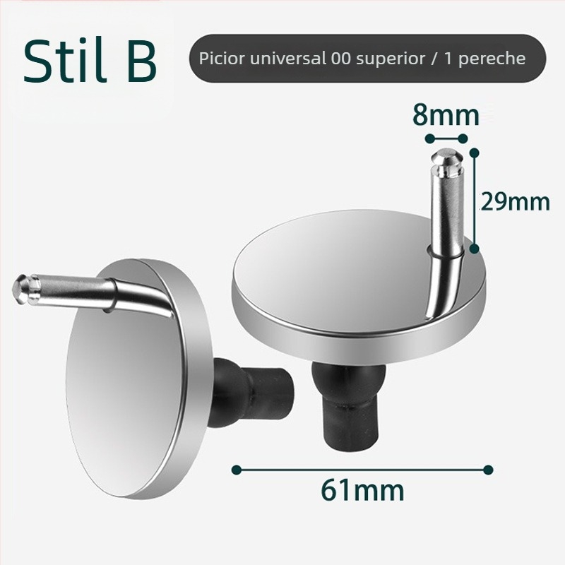 Șuruburi de fixare pentru capacul de toaletă și șuruburi de expansiune, accesorii universale pentru capac