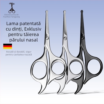 Foarfece pentru sprâncene din oțel inoxidabil Shining Star, 27 g, pachet de 500