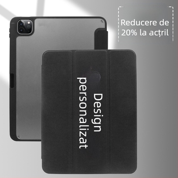 Carcasă de protecție pentru iPad - acrilic, magnetică, anti-cadere, funcție de somn, suport/ stand, compatibilă cu iPad Pro (acrilic; magnetică; anti-cadere; funcție de somn; suport)