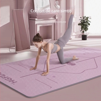 Covor yoga Voith TPE - 1000g, 6/8mm grosime, absorbție la șocuri, antiderapant, origine Quanzhou, prelucrare personalizată