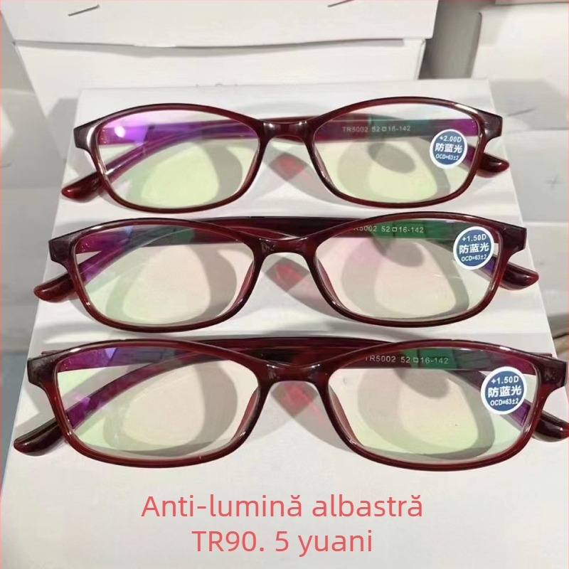 Ochelari de citit Manz 63868, lentile din rășină, lentile asferice, ramă metalică