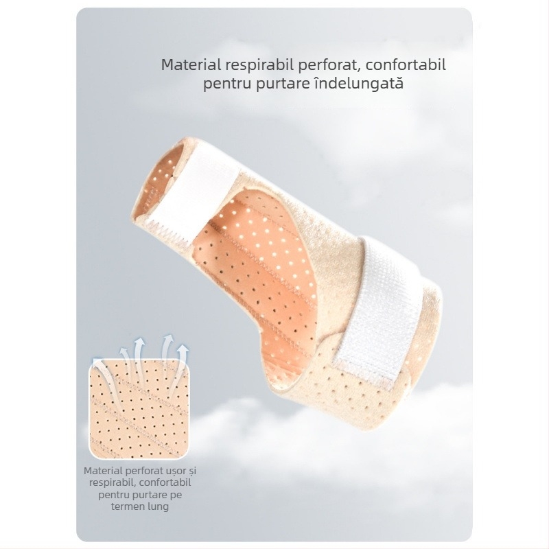 Protector ortotic pentru degetul de la picior și suport pentru mers, cu bandă de aluminiu; adult; pachet de 10; accesorii protecție sportivă