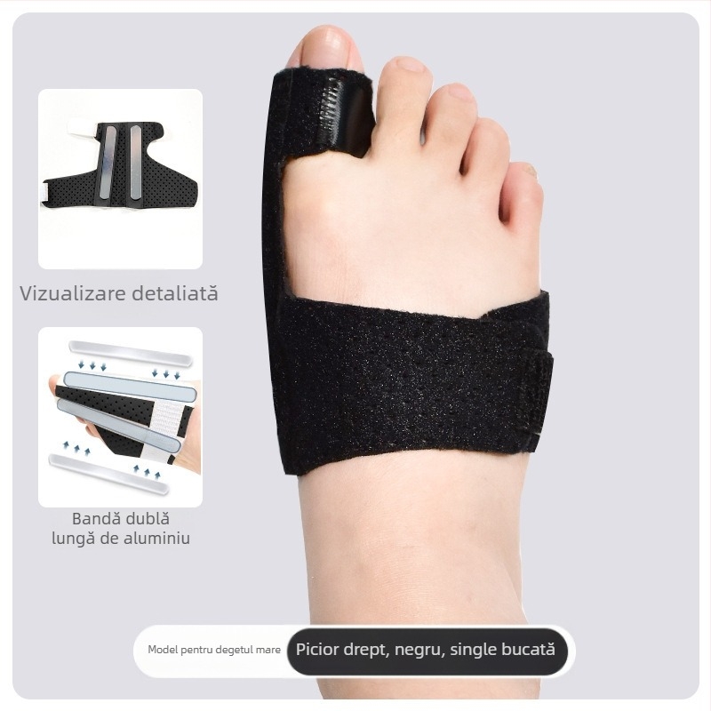 Protector ortotic pentru degetul de la picior și suport pentru mers, cu bandă de aluminiu; adult; pachet de 10; accesorii protecție sportivă