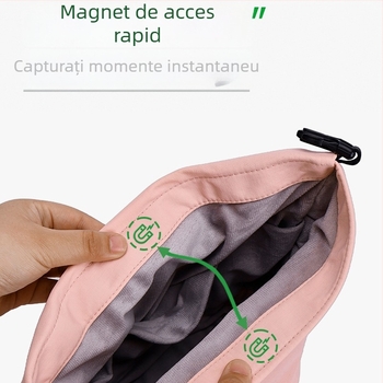 Geantă pentru cameră SLR din nylon, stil de umăr, unisex, lansată în toamna 2024