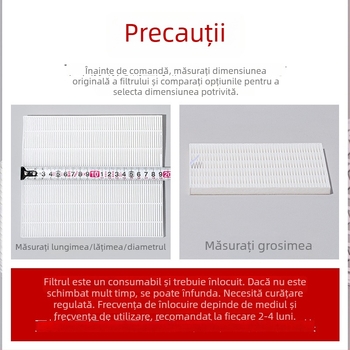 Filtru de hârtie pentru aspiratorul de praf pentru unghii – înlocuire, pentru șlefuire și curățare, OEM, utilizare generală